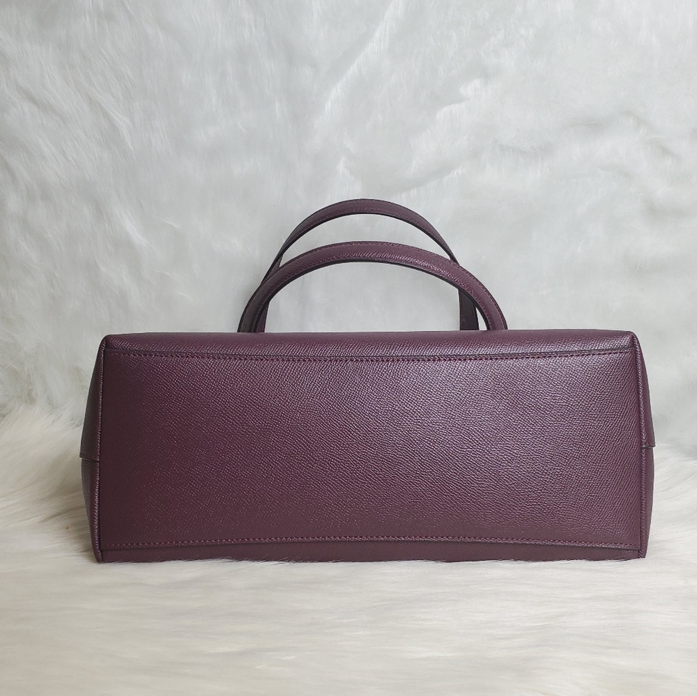 COACH CROSSGRAIN LEATHER GALLERY TOTE - Picture 5 of 6